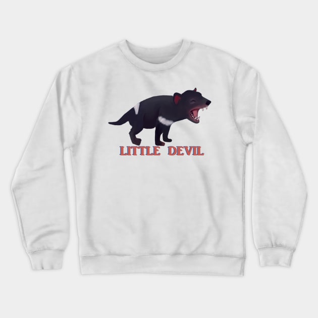 Tassie Devil Crewneck Sweatshirt by NMODesigns